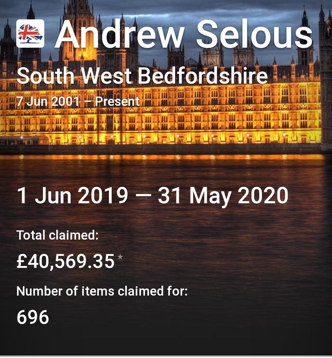 2hi4me2cu's tweet image. My MP who im ashamed to he represented by @AndrewSelous is fortunate enough to claim over £40k in expenses yet can't bring himself to vote for hungry, disadvantaged kids.

During a pandemic.
During mass unemployment.
During a financial crisis.
#ToryScum