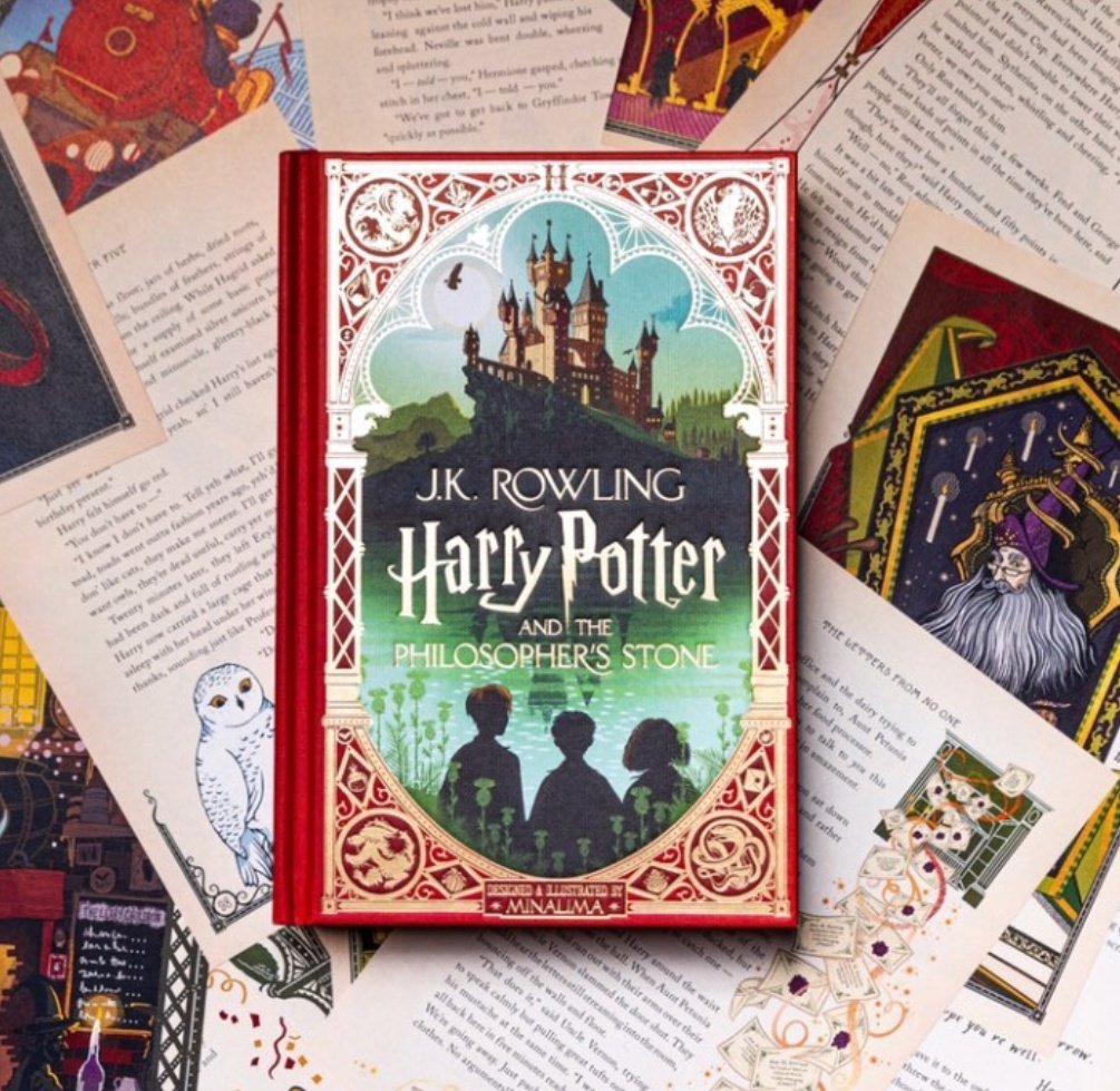 The Rowling Library On Twitter Next Week We Will Be Doing An International Giveaway Of The New Edition Of Philosopher S Stone Designed By Minalima On Our Instagram Account Https T Co Uc9qp5nxtb Https T Co Ptofztnkzh