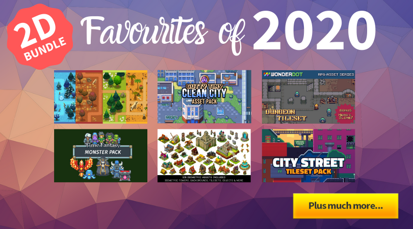 π¨ PRICE DROP!!!π¨
2D Favourites Of 2020 Bundle π πΉοΈ π₯οΈ
An assortment of our most popular 2D assets throughout this year (so far) for you to grab at a discounted price!
https://t.co/monQgHw1Hy
#indiegames #gamedev #indiedev #gaming #indie #week #indiegamedev #pixelart https://t.co/vchDWC9fZo