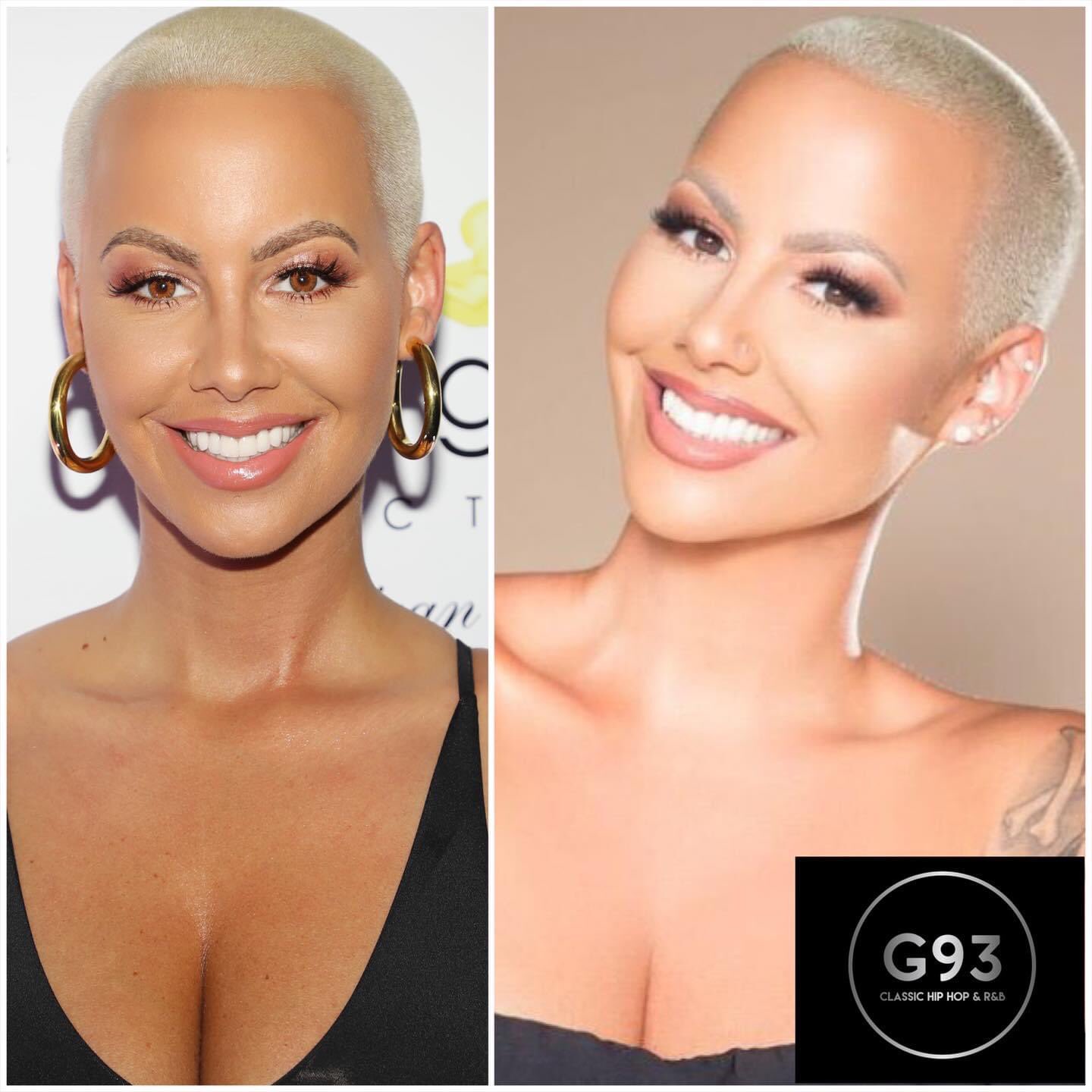 Happy Birthday to beautiful Amber Rose                        