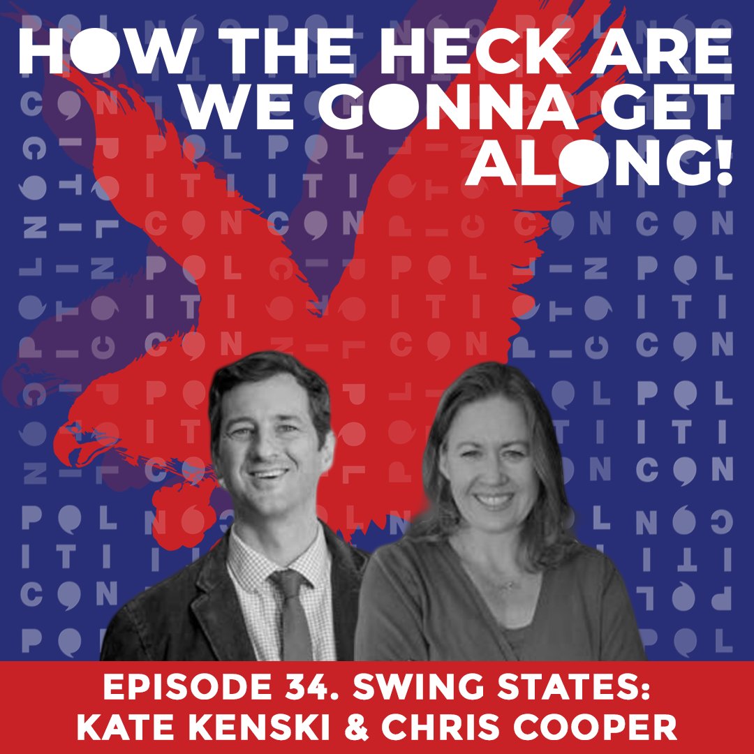 What should we expect on election day? @KateKenski & @ChrisCooperWCU, experts on electoral politics in swing states Arizona & North Carolina, join @ClayAiken to break down what to expect and what may surprise you 😯 LISTEN NOW: politicon.fanlink.to/howtheheck