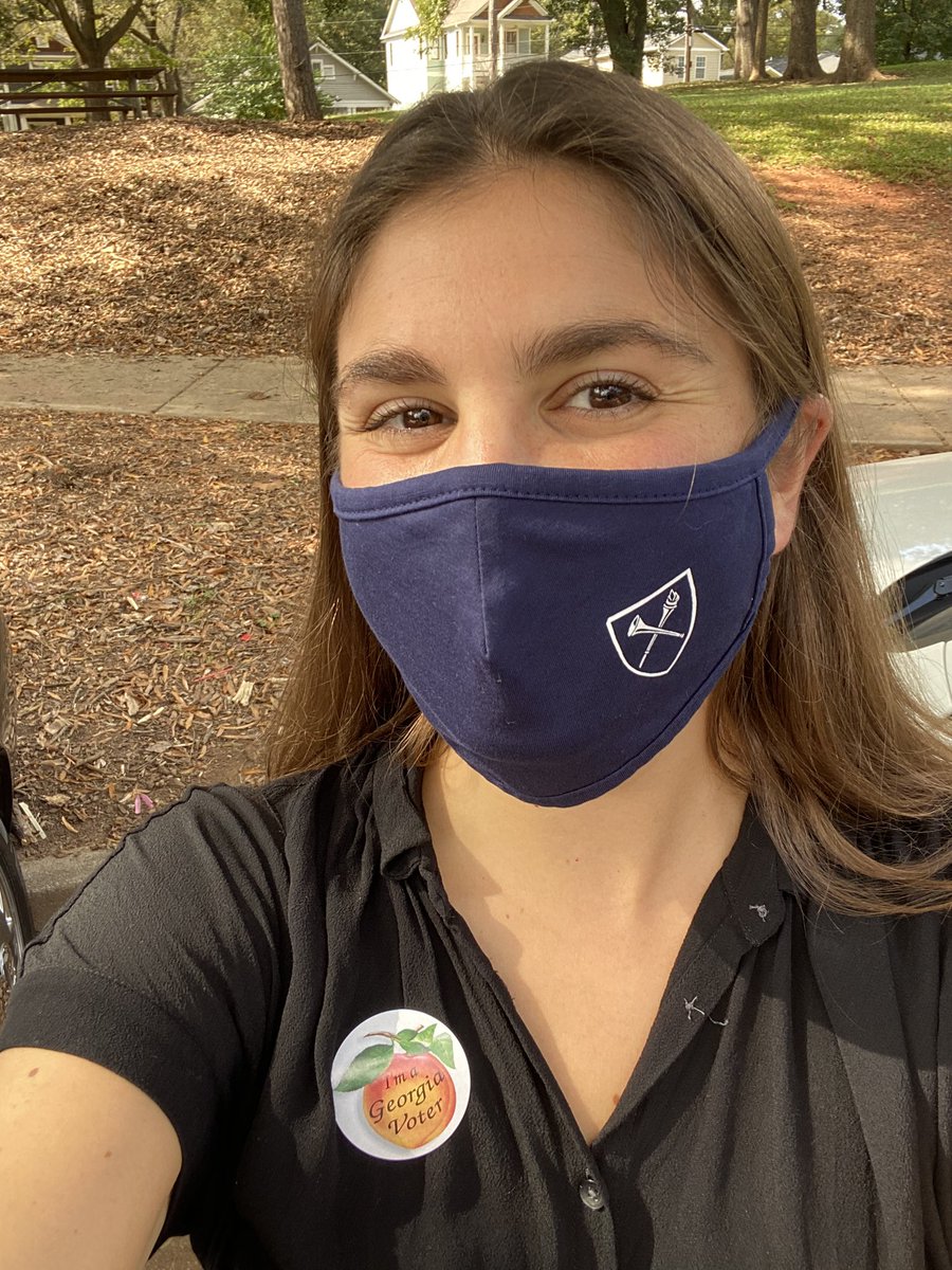 I’m a Georgia voter! 🍑 #EmoryVotes #OslerVotes