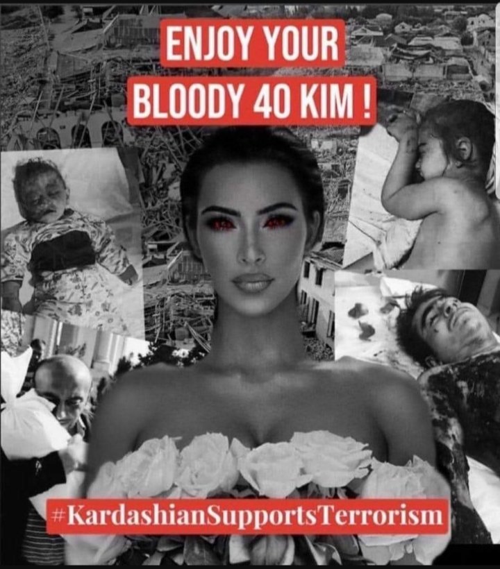 Every #KKWBeauty product that you buy is supporting terroristic,separatist state so called #Artsakh.#checkyourfacts and #dontbelieveArmenia #HappyBirthdayTerrorist #KardashiansSupportTerrorism