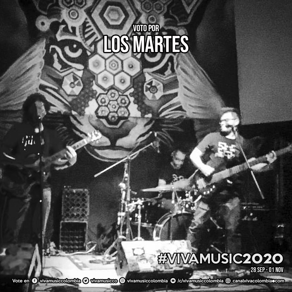 [LA GRAN VOTACIÓN] Voto por <a href="/losmartes/">Martes</a> en los #VivaMusic2020 1 RT son 3 votos, cada respuesta y tweet son 1 voto. También se puede votar en facebook.com/vivamusiccolom… en Instagram.com/vivamusiccolom…, en YouTube.com/c/vivamusiccol… y cada día en canalvivacolombia.com