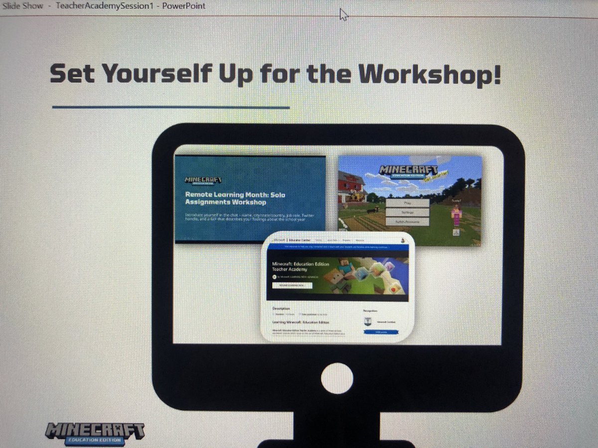 Bridget Augustine (@questbauggie) on Twitter photo All set for a great night of learning about <a href="/PlayCraftLearn/">Minecraft Education</a>! I canโt wait to play with my students and surprise them with newly acquired skills!!! #MinecraftEdu All set for a great night of learning about <a href="/PlayCraftLearn/">Minecraft Education</a>! I canโt wait to play with my students and surprise them with newly acquired skills!!! #MinecraftEdu