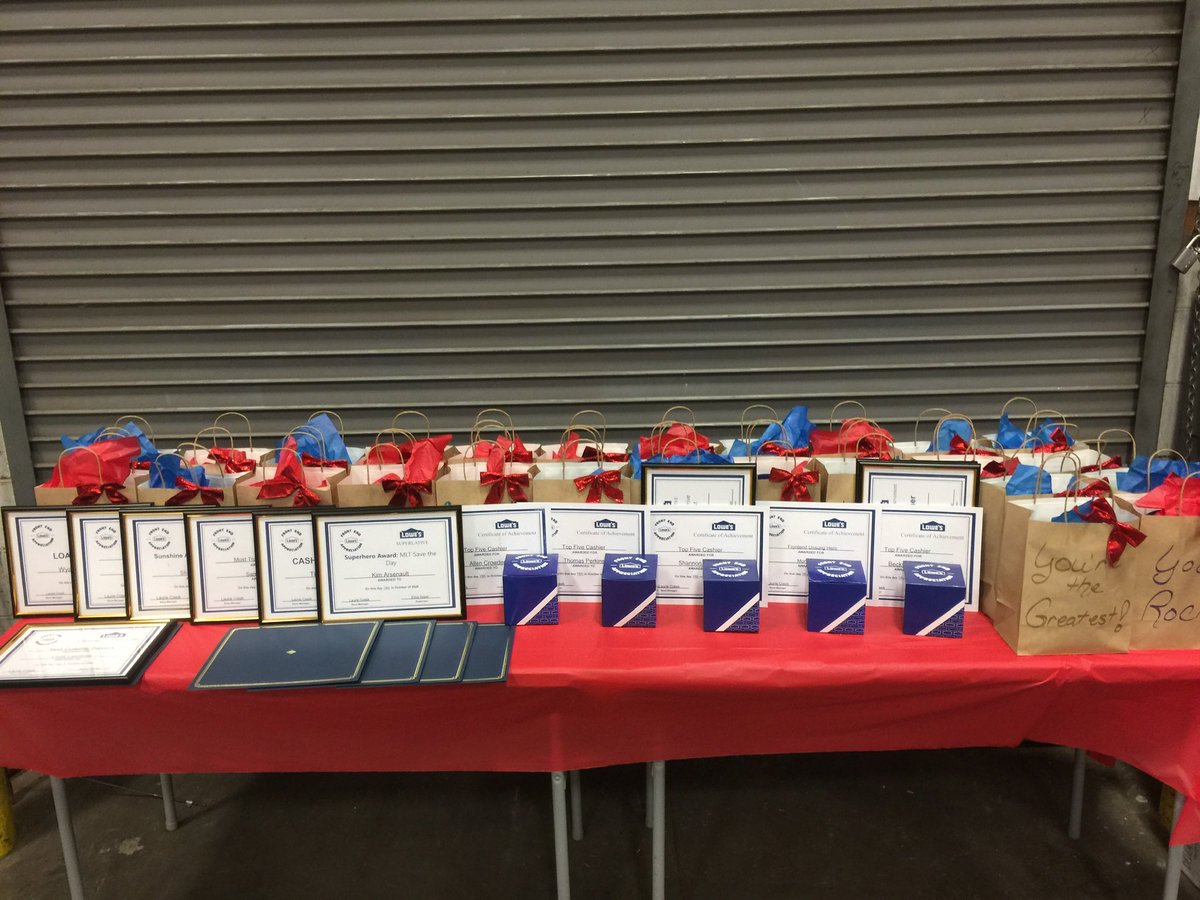 Lowes0632's tweet photo. What a great turnout for the Cashier appreciation!! https://t.co/65mfjfOrZw
