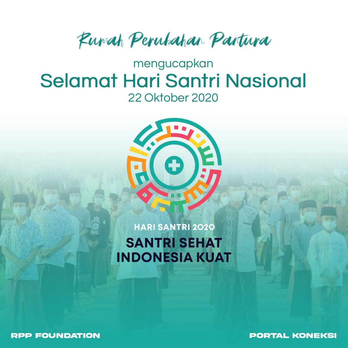 rpp_foundation's tweet photo. Selamat Hari Santri Nasional.

Agama dan nasionalisme adalah Dua kutub yang tidak berseberangan. Nasionalisme adalah bagian dari agama dan keduanya saling menguatkan - KH Hasyim Asy'ari.

#harisantrinasional 
#santrindonesia 
#PanturaMuda https://t.co/ZPUdMh6HZP