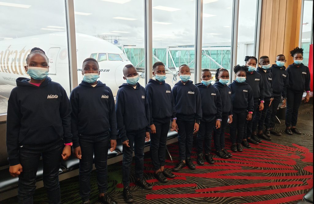 WatotoAustralia's tweet photo. We're so grateful to everyone that supported Watoto Choir 107 on their Tour in New Zealand. They're now back home and doing well.
Here is a few images  of their journey home. https://t.co/hYYvzYIeJO