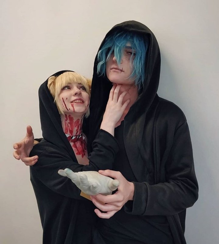 phieniixStar's tweet photo. ⚠false blood⚠
📸@torashiii
Colaboración con @Mithosuu 💞como " Shigaraki "
#BNHA #cosplay #ShigarakiTomura #cosplayer #shigaraki #toga #togacosplay #togahimiko #himikotogacosplay https://t.co/U1nxErFYN4