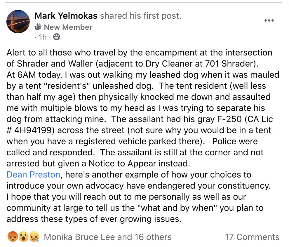 BrainToBelly's tweet photo. Another horrific assault just a few blocks from where the attack on 4 unarmed individuals took place just two weeks ago. Please see us. Please hear us. Please protect us. Please call for justice! 
Mayor London Breed
Telephone: (415) 554-6141
Fax: (415) 554-6160 https://t.co/vh3O1FZOe0