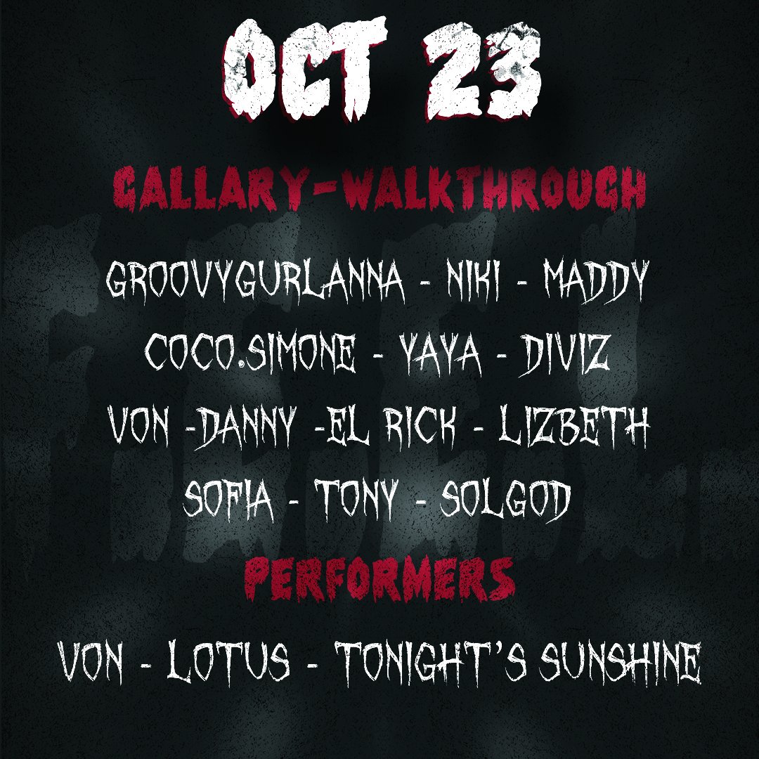 feelartcollect's tweet photo. Here's the lineup for both days. Tickets are limited so grab em while you can!!
 https://t.co/e59Ybd2X8V https://t.co/GgmYYolVPN