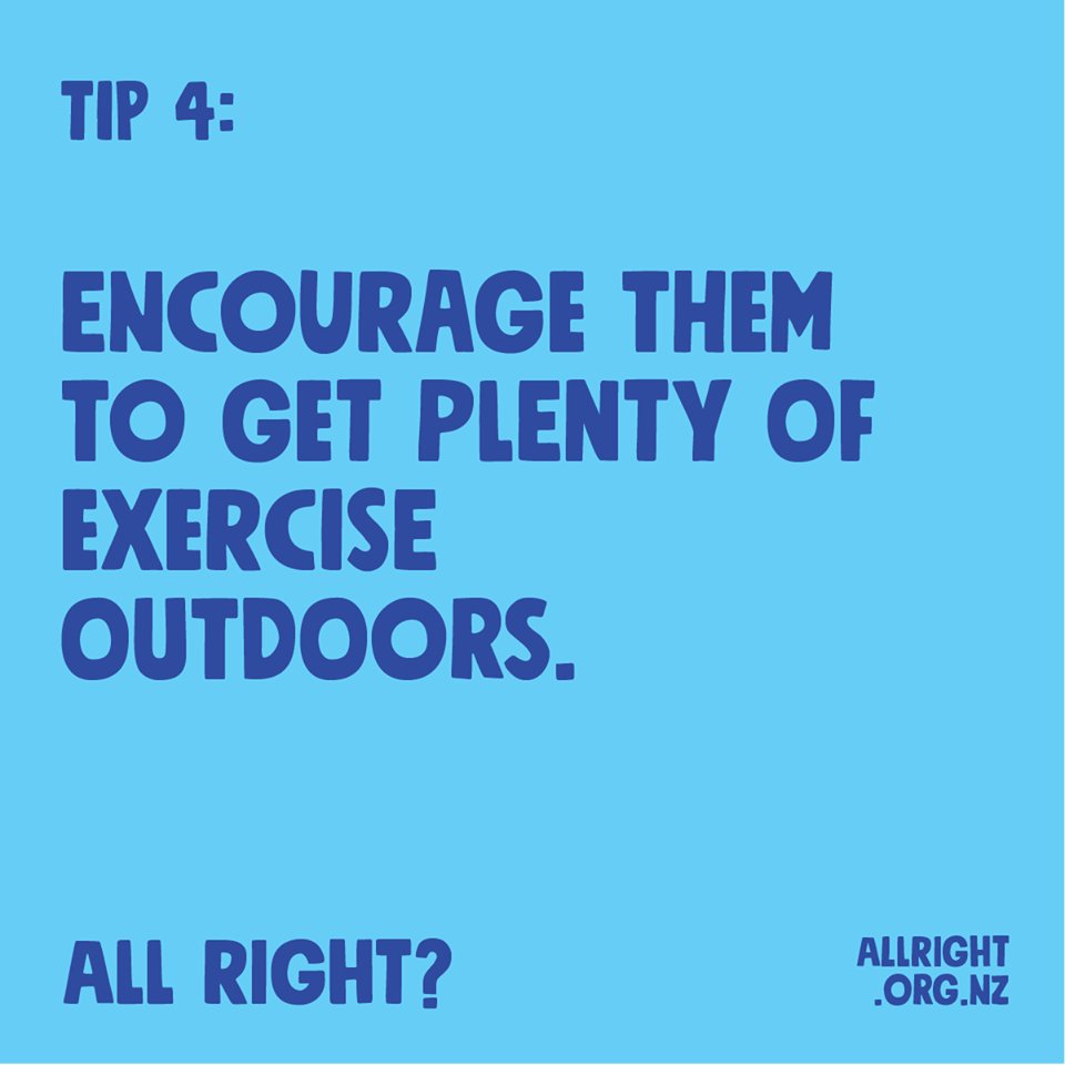 With just four weeks until NCEA exams, our friends at <a href="/allrightnz/">Are you All Right?</a> have some great tips to help you and your teens get through! Follow them for more ideas and tips.