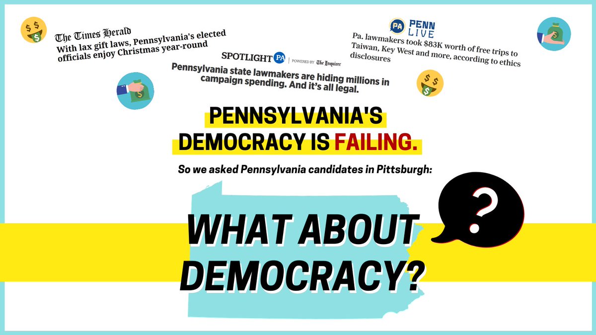 Check out these candidates from Central Pa & Harrisburg who participated in our  #WhatAboutDemocracy? Project by posting a Democracy Page on their site! See our full list, learn more about our project & find out how you can ask your local candidates at  http://whataboutdemocracy.com 