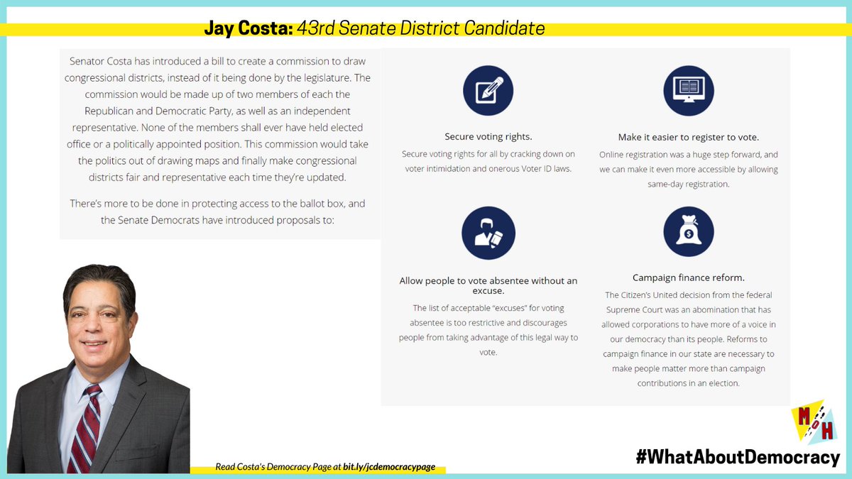 This is  @Senatorcosta's  #DemocracyPage:  http://bit.ly/jcdemocracypage 