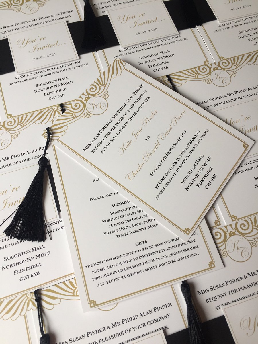 designerinvite's tweet photo. THE BEST THINGS ARE WORTH WAITING FOR 🖤🤍//
Art Nouveau inspired Swing Tassel Invite in Classic Black, White &amp; Gold bound with Personalised Belly Band
#wedding #weddinginvite #weddinginvitations #artnouveau #gatsby #gatsbywedding #black #white #gold #bellyband #tassel #engaged https://t.co/V0kgHitJdE