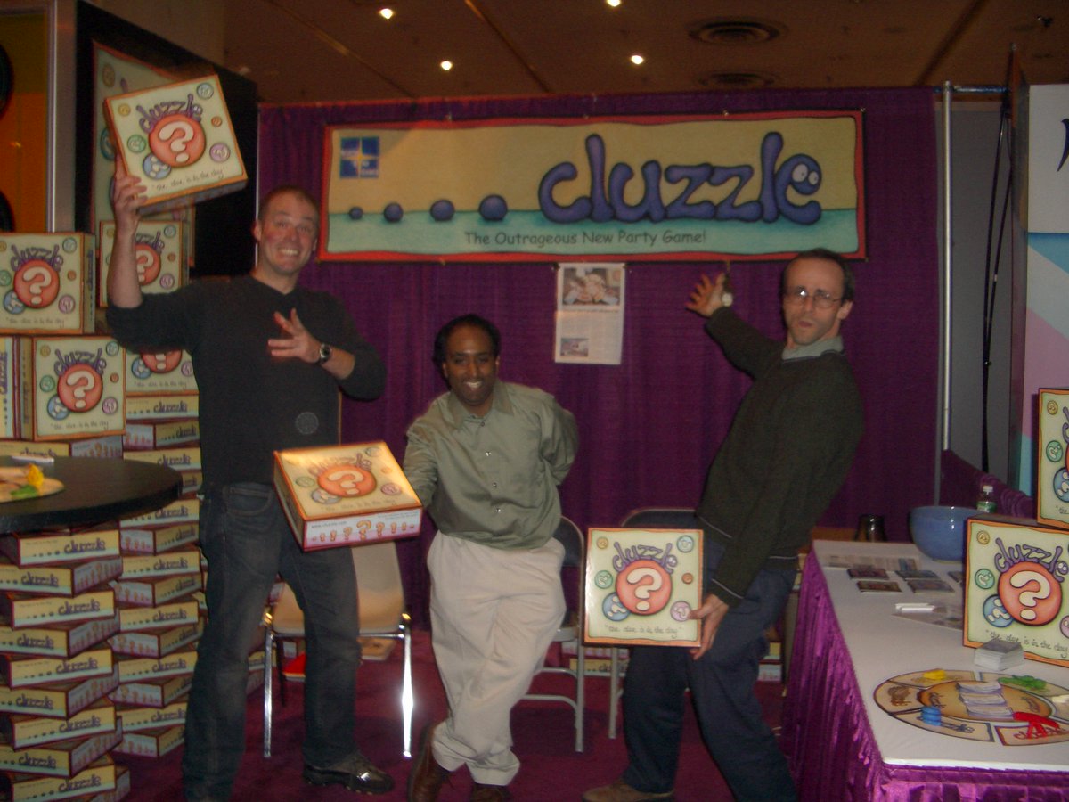 Here are some photos from my time with him.Our first Toy Fair in 2004.