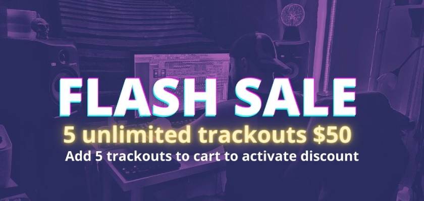 *** FLASH SALE ***
5 unlimited trackouts $50
(Add 5 trackouts to cart to activate discount)
SHOP > https://t.co/J2DnVTJABR
#beatproducer #beatmaker #beatsale https://t.co/CtR5cp47u9