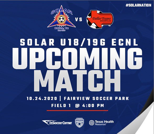 Solar U18/19G ECNL tweet media