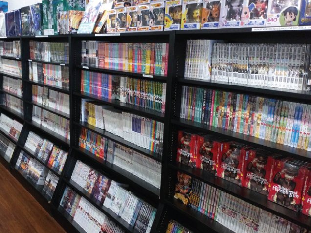 Kinokuniya Manga Shopping!