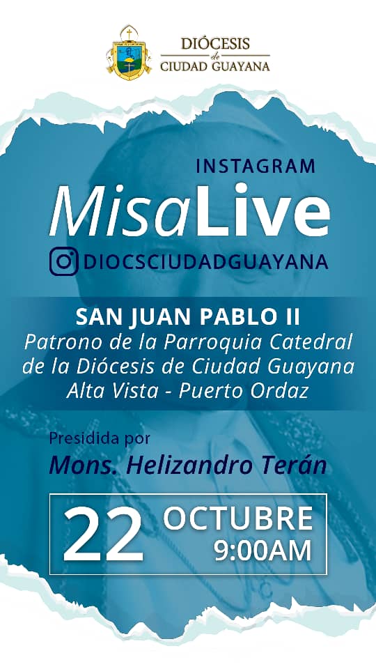 DiocesisDCG's tweet photo. #Celebracion #Eucaristia #Misa #FiestaPatronal Parroquia Catedral San Juan Pablo II.  Unidos en oración. https://t.co/GTt2kDBWNj