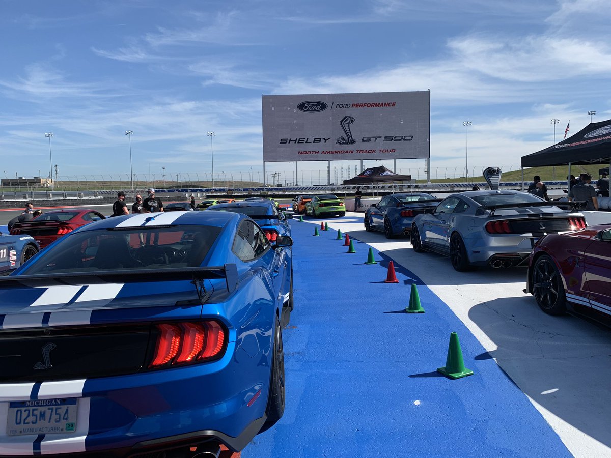 Thanks for the fun @FordPerformance #gt500tracktour