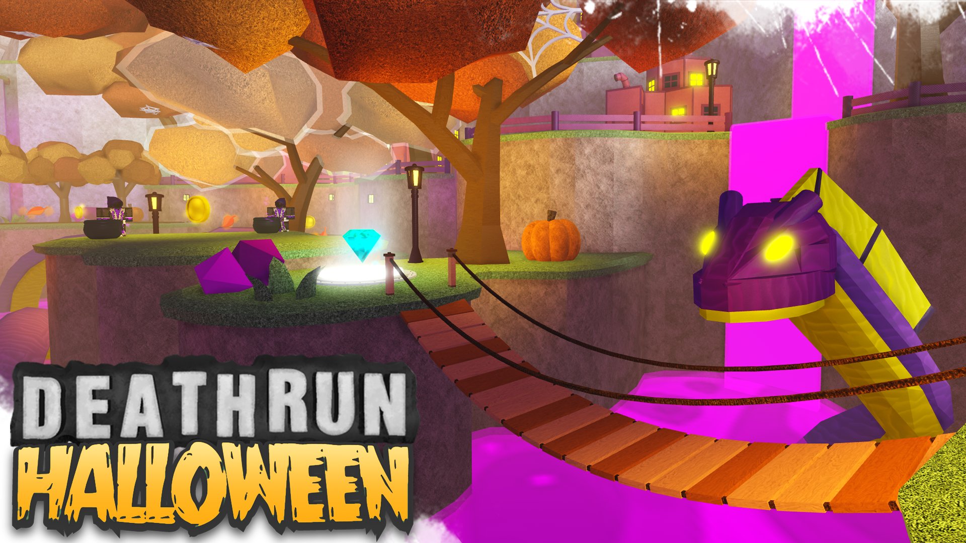 Wsly On Twitter Deathrun S Halloween Update Is Live Poisonous Avenue Has Been Revamped And Is Added As The Newest Map You Still Have Some Time To Earn Season 4 Rewards Too - roblox deathrun new map