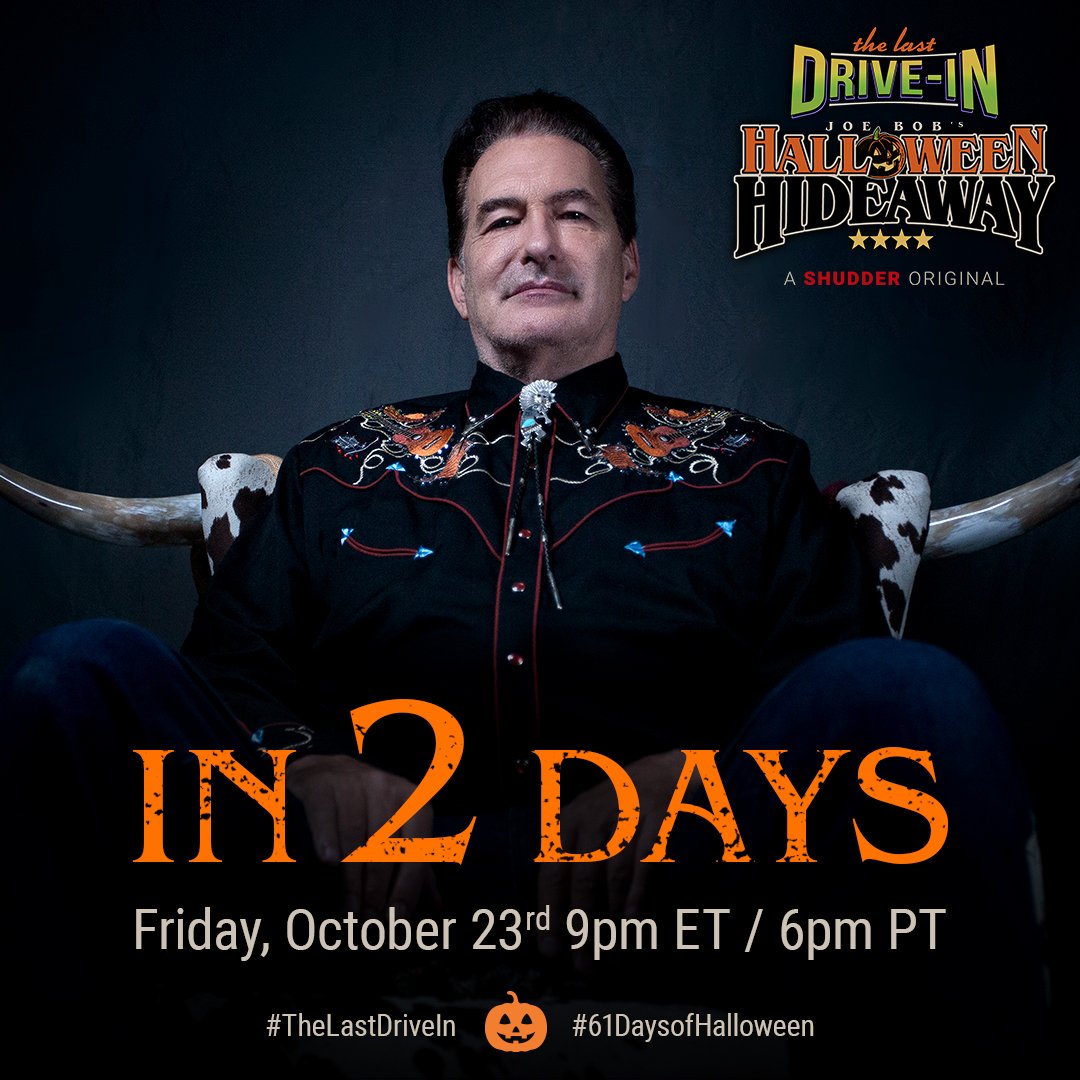 Don't make me tell you where we are for this. #TheLastDriveIn