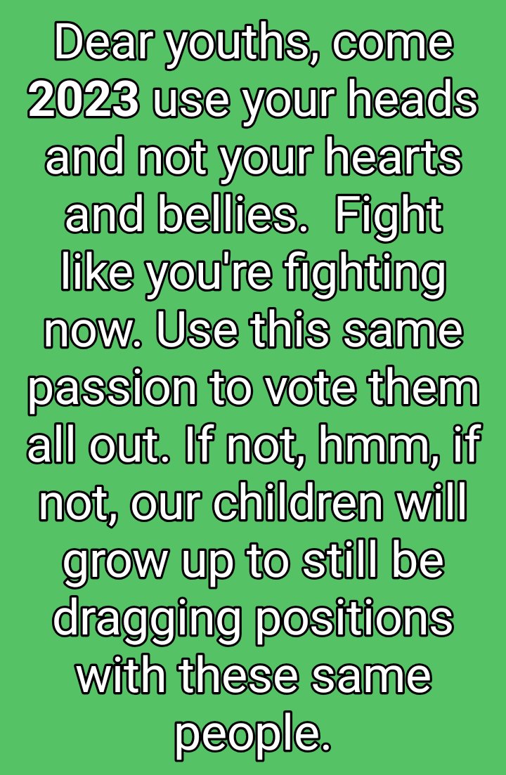 #EndBadGoveranceInNigeria