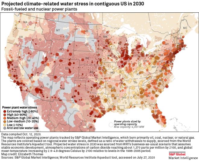 Market Intelligence: Energy (@spgmi_energy) on Twitter photo More than half of the fossil-fueled and nuclear fleet in the US is in areas expected to face climate-related water stress by the end of this decade. #waterenergynexus
Story by <a href="/Esthernow/">Esther Whieldon</a> and <a href="/taykuy/">Taylor Kuykendall</a>
spglobal.com/marketintellig… More than half of the fossil-fueled and nuclear fleet in the US is in areas expected to face climate-related water stress by the end of this decade. #waterenergynexus
Story by <a href="/Esthernow/">Esther Whieldon</a> and <a href="/taykuy/">Taylor Kuykendall</a>
spglobal.com/marketintellig…