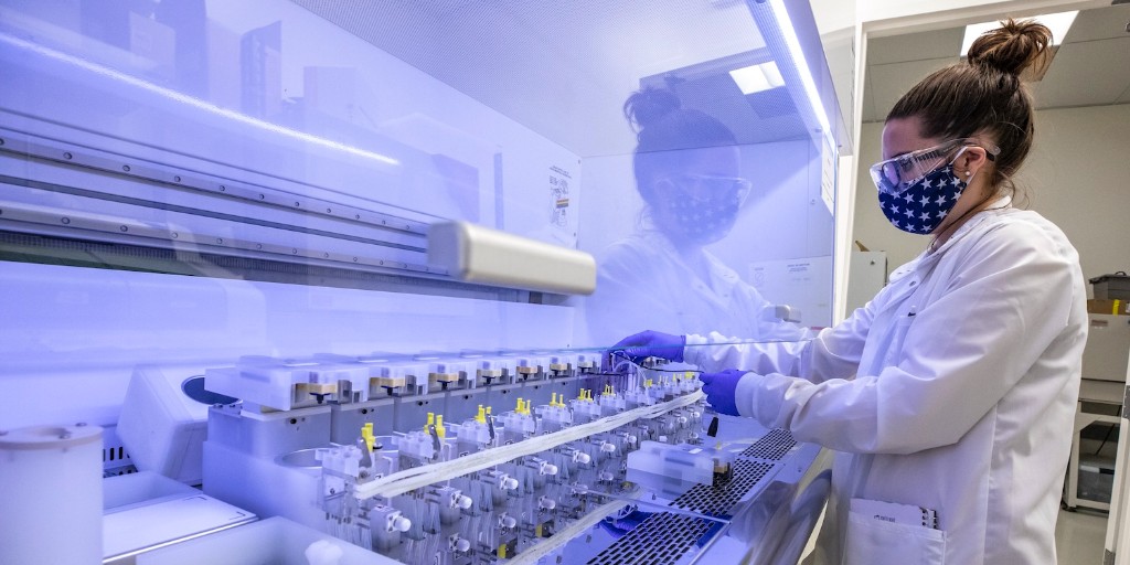 #ABPDUCanHelpYou support the fight against #COVID19. 

We worked with <a href="/SwiftScaleBio/">SwiftScale Biologics</a> and <a href="/casprbio/">CASPR Biotech</a> to ramp up production of COVID-19 treatments and diagnostics. ow.ly/P9oH50BWKei

Interested in working with us? Contact us ➡️ ow.ly/COqd50BWKeh