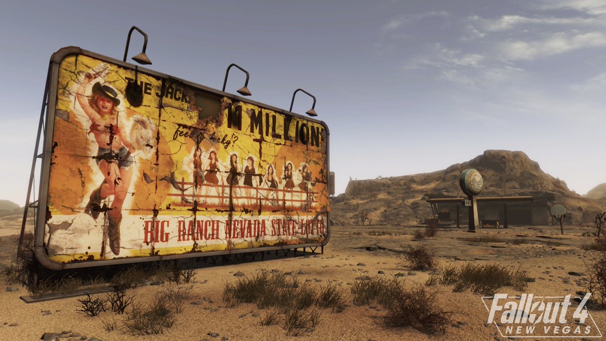 Fallout 4 New Vegas on X: Y'all like signs, environment shots
