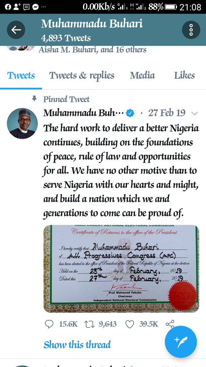 I don't even understand this man..better Nigeria 🇳🇬? Oga address the nation