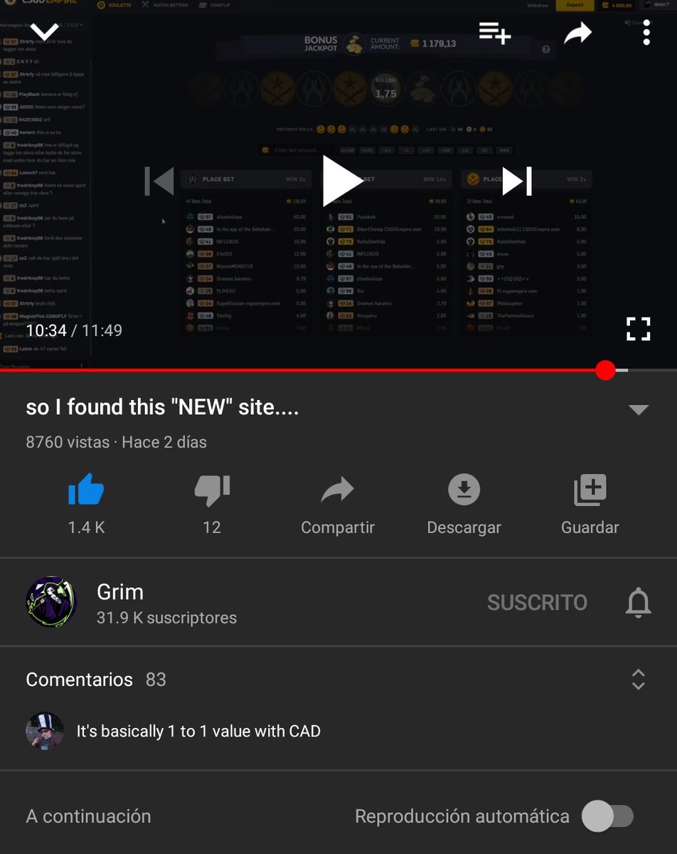 Esteban85458206's tweet photo. @GrimzYoutube Gl https://t.co/hdzCTpzsLy