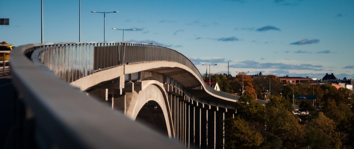 Tranebergssund's bridge