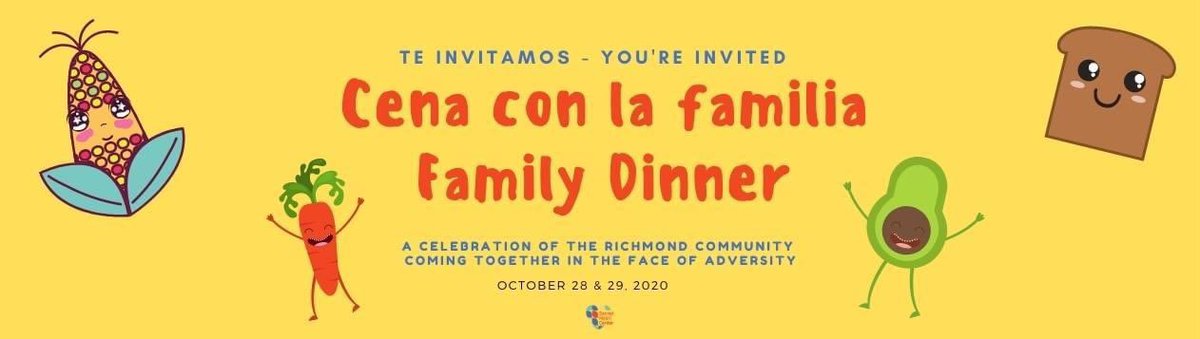 Crowdfunding campaign to raise funds to keep our programs running.

Click on the link below to register for the two days of the event, and also to see the recipes and prepare to accompany us step by step to prepare them at our 'Family Dinner'.

shcrichmond.org/en/blog/family…
