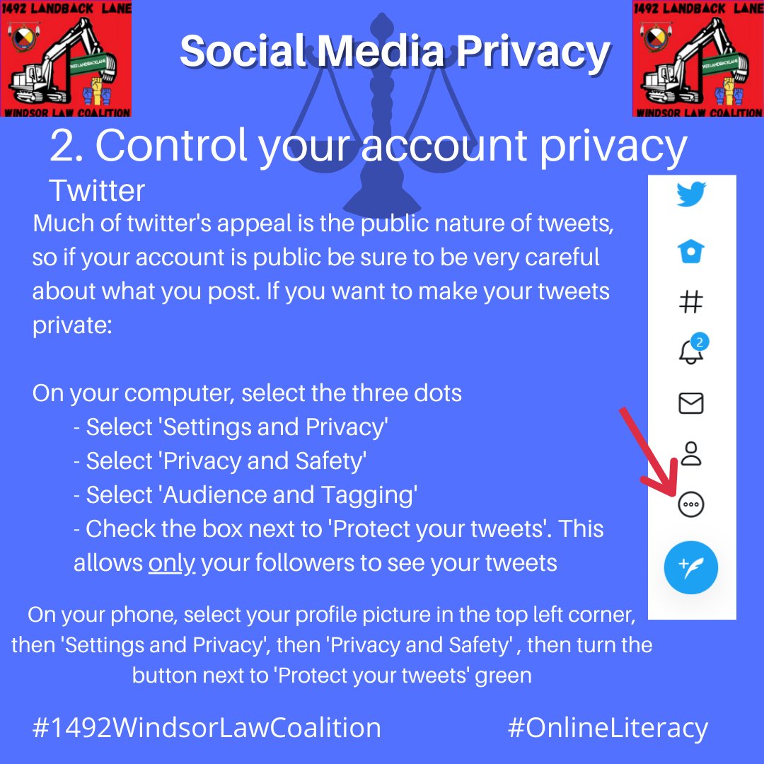 Land defenders are being criminalized and harassed. As supporters, let’s do our part by protecting them on social media.  #ProtectLandDefenders  #1492LandBackLane