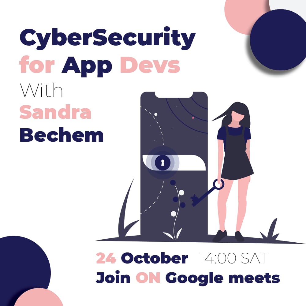 Learn how to protect your apps, websites and digital assets this Saturday🤓🥷

Don't forget to sign up!
forms.gle/5socwGF6Mty4uh…