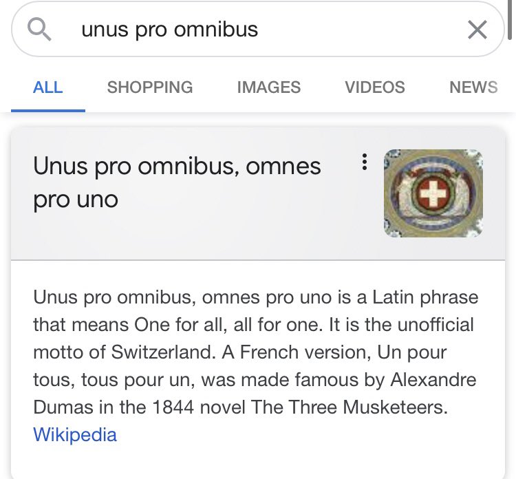 There’s all sorts of symbolism staring Truman in the face, but never catches, because he’s asleep.The town’s motto:“Unus Pro Omnibus - Omnes Pro Unus”.It means “All for One, One for All”.4/