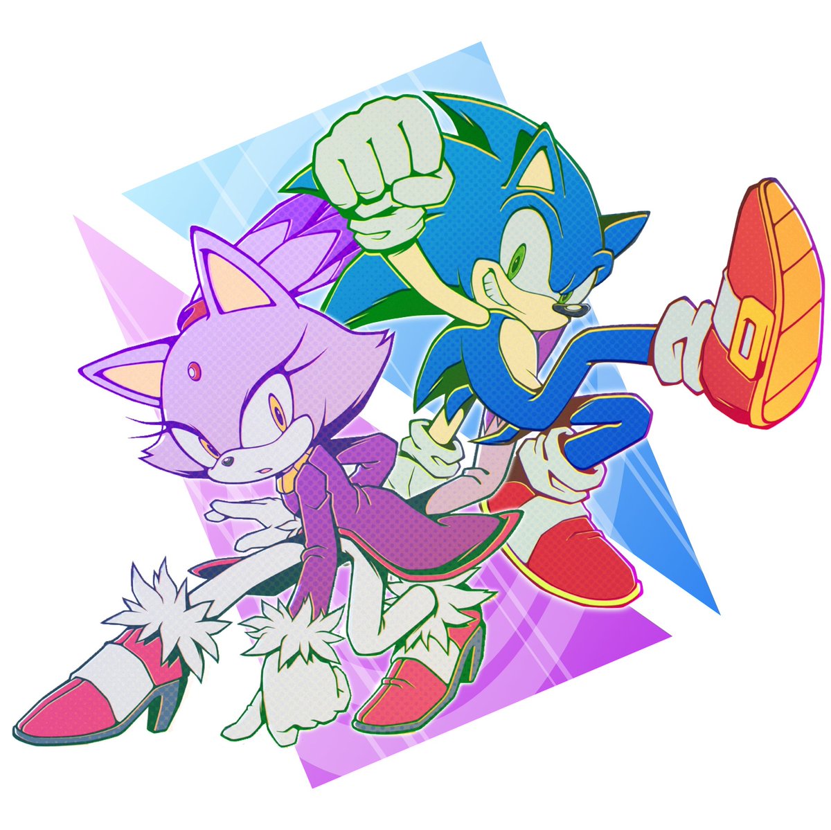 Furdy I Edited Together These Sonic Channel Artworks And Made A New Twitter Banner Sonicthehedgehog