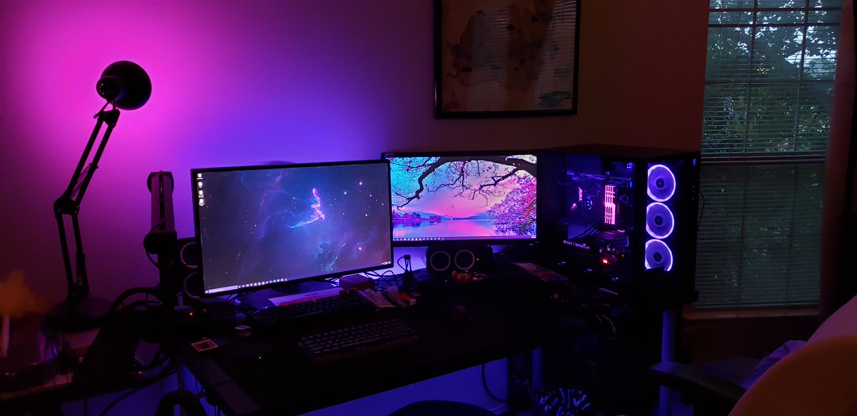 Lazo_CT's tweet photo. I nicknamed this thing "Time Machine" - I think I may have gone overboard on the RGB... 😅 https://t.co/yJmrl6zQLk