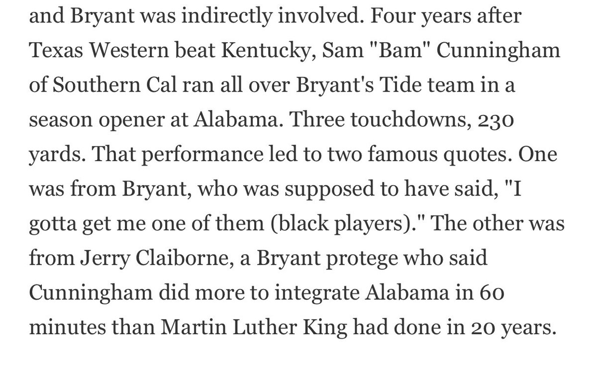 ChinMusic6's tweet photo. @marvinfreeman84 As we have seen MLB can occasionally become a copycat business to some sorts, IVY LEAGUE GM’s , shifts, pitch counts, etc. perhaps they’ll take a page out of history #SamBamCunningham &amp;  #TexasWestern https://t.co/caYQUKQzxZ