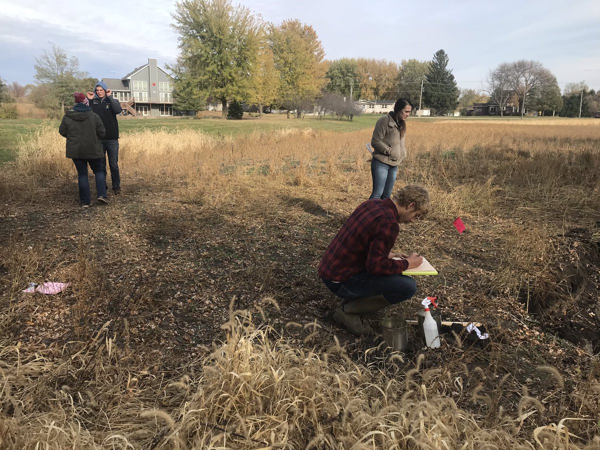RKZelle's tweet photo. A great afternoon to help N C District Soils Evaluation contest. https://t.co/p5jz7qlhHv