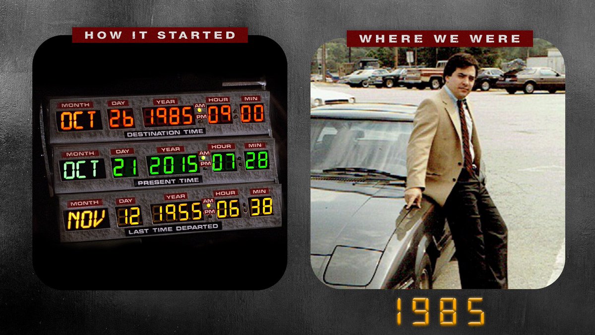 Happy #BackToTheFutureDay 35th Anniversary from your favorite #Dateline correspondents… 👇