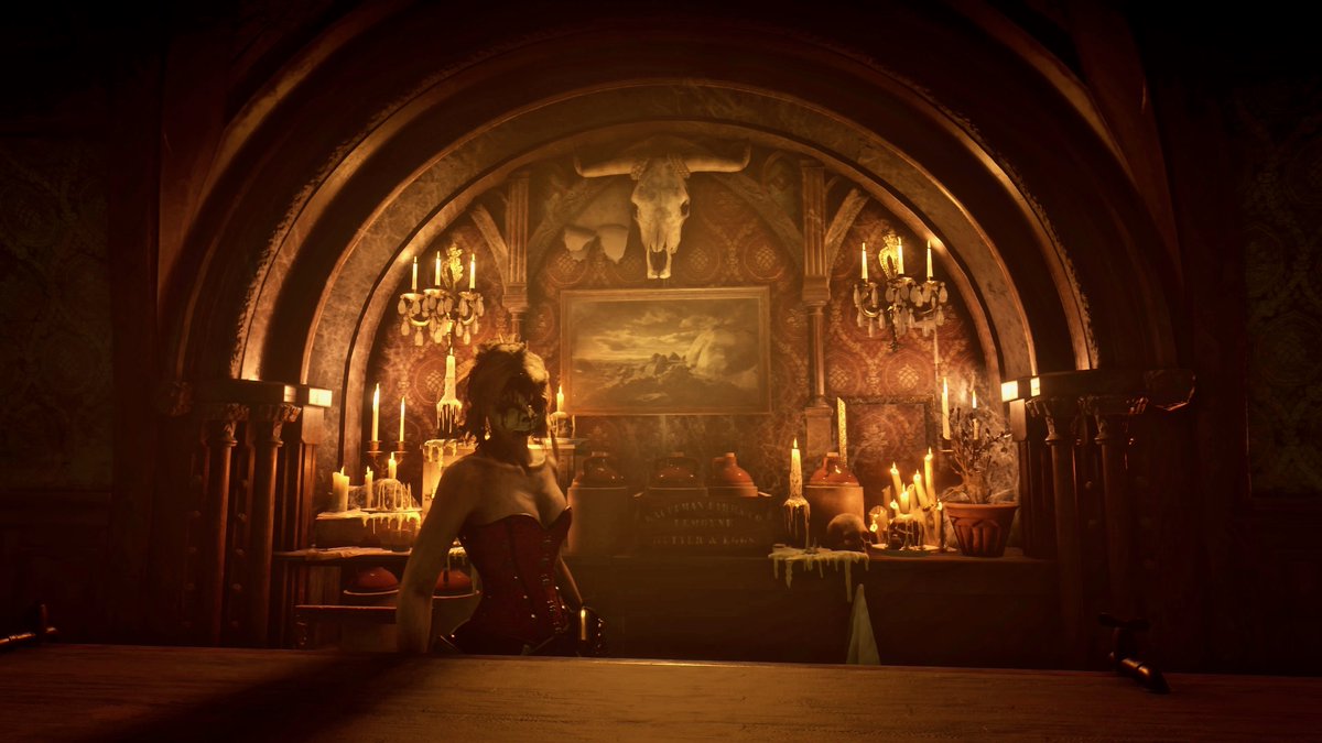 WheelerRawsonCo's tweet photo. To ALL our MoonShining #HalloweenOutLawPass Holders!!!!

Once unlocked....
The GOTHIC DECOR 
is yours FREE of Charge.

Enquire with Maggie about the decor at your shack. 
#RedDeadOnline #RockStarGames https://t.co/xwgNRzCi0A