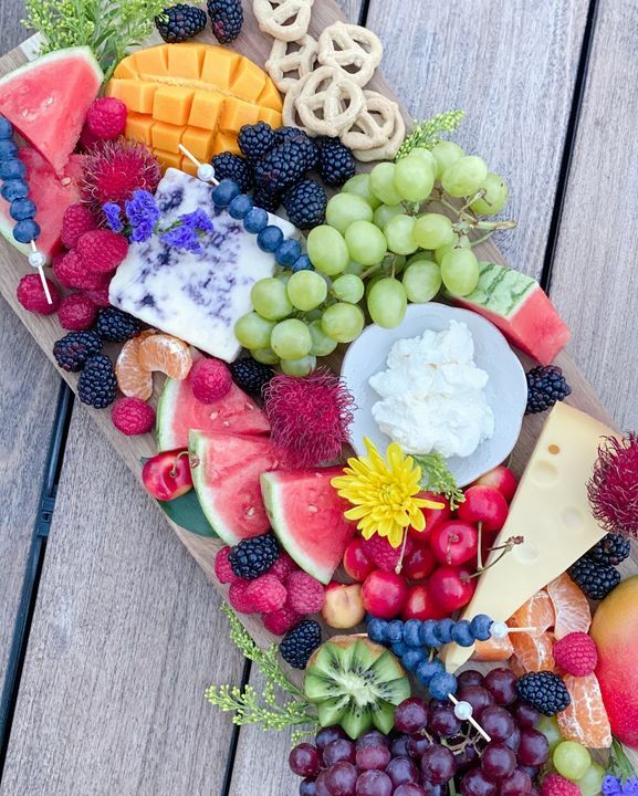 twisted_radish's tweet photo. Blueberry cheese, watermelon, mango and blueberries https://t.co/0CsABjY9IH