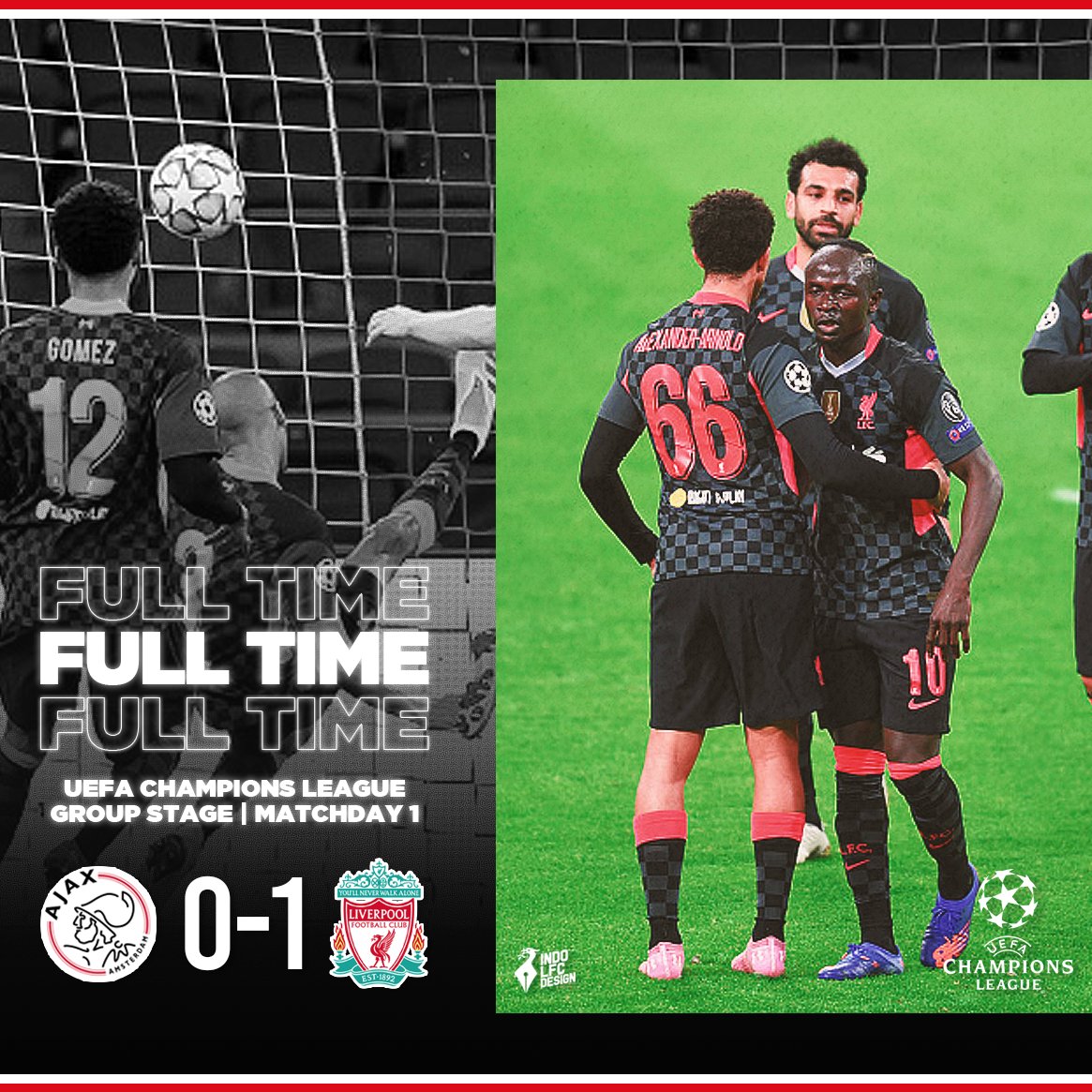 IndoLFCDesign's tweet photo. FULL TIME! ✅

#IndoLFCDesign #YNWA #ChampionsLeague https://t.co/Ig5qKBx5LB