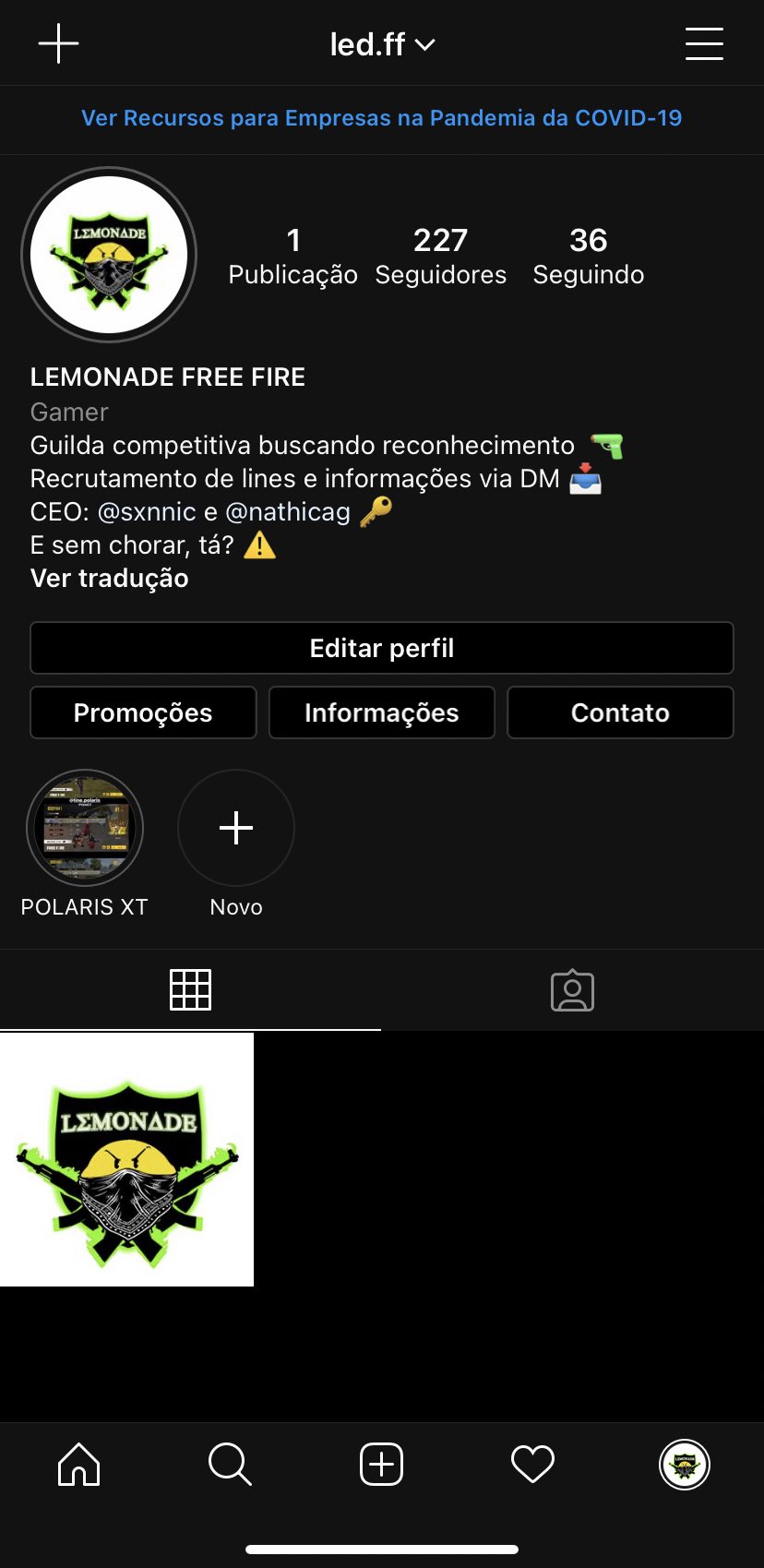 GUILDA COMPETITIVA RECRUTANDO FREE FIRE / GUILDA PROFISSIONAL RECRUTANDO 