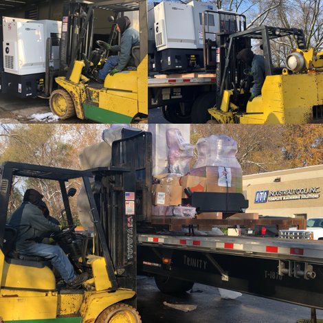 It was a beautiful morning to receive this <a href="/hwacheonusa/">Hwacheon Machinery America, Inc.</a> Cutex lathe at #ITI Complete Machining Solutions! #machining #manufacturing #engineering #cnc #automation #workholding