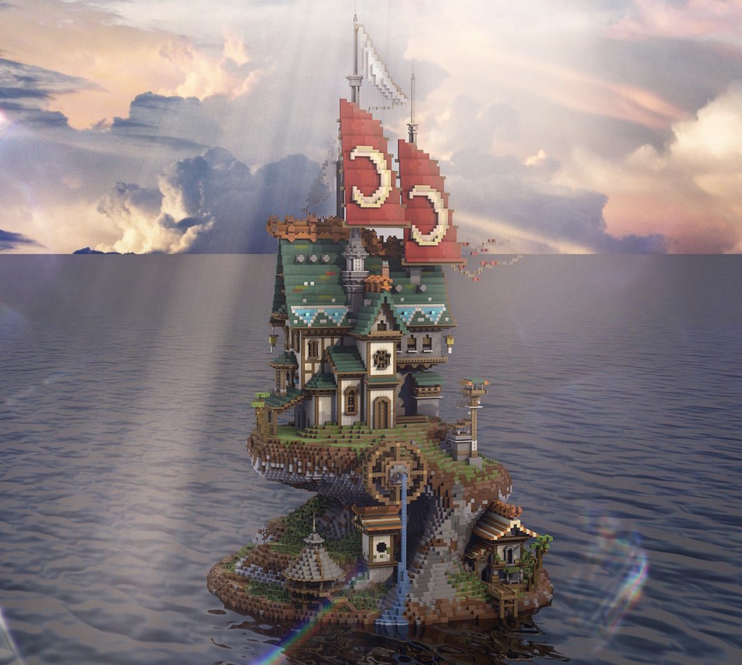 Les muestro una pequeña build que hice hace tiempo nwn 🌴🌬️

🏗️Build on: <a href="/ShapeWorks_/">ShapeWorks</a>
🎨Render by: <a href="/XRenzerX/">Z</a> 

Made in Minecraft PE
#Minecraft #Minecraftbuilds