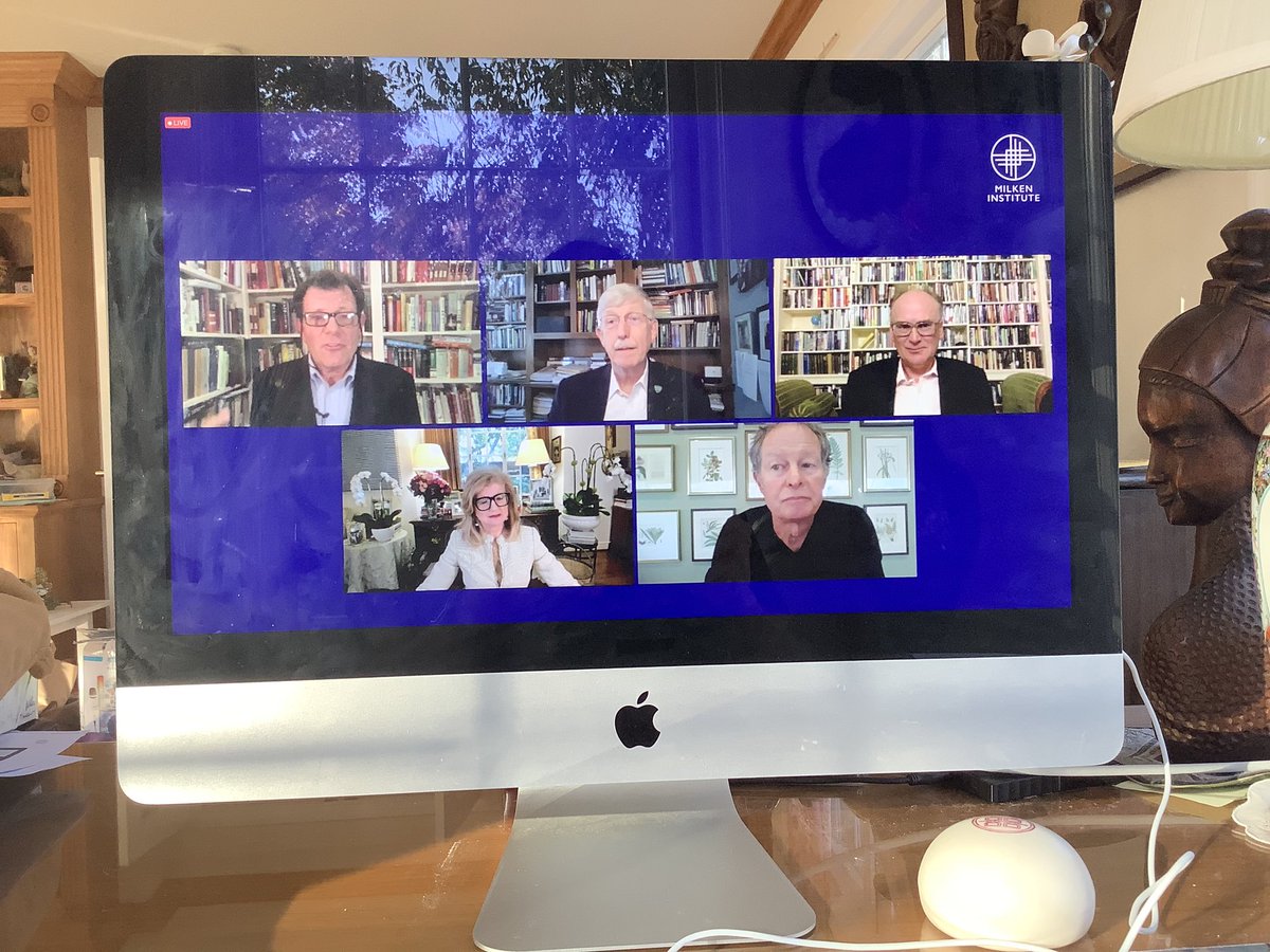 CurtisSChin's tweet photo. #optimism — in 60 minutes. Have a listen, from @NIHDirector @ariannahuff @mattwridley @wholefoods John Mackey &amp; @NickKristof 👉https://t.co/0pm7PgOwIg

My view: The best is yet to come. 
And on that note: it’s a wrap. @MilkenInstitute #MIGlobal Conference 2020. 

#MrOptimism https://t.co/H9E1qhAb1y